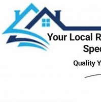 .Your Local Roofing Gutters Specialists logo, providing expert roof replacement, leak repair, and seamless gutter installation in Chapel Hill and Carrboro, NC.&rdquo;